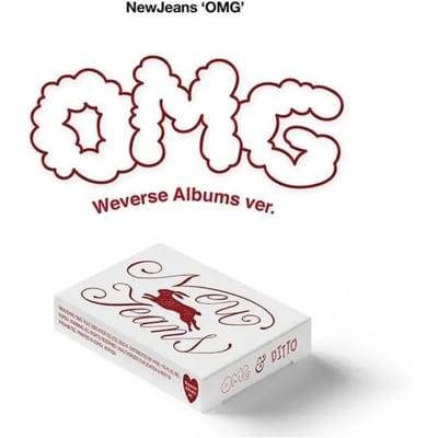 Album NewJeans OMG Weverse Albums-versie