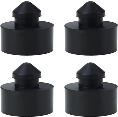 Dailygoods- Seat Bump Stoper - 4 Stuks - Duurzaam Rubber - Trillingsdemping - Compatibel met Suzuki - Buitendiameter 22mm - Hoogte 20mm - Rubber Buffer