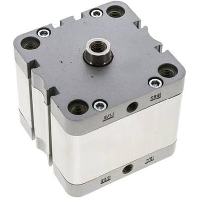 ISO 21287 Compacte Dubbelwerkende Cilinder 80-30mm - Magnetisch