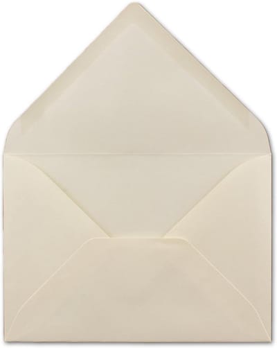 75 Witte DIN B6 Enveloppen (120x180mm) met Natte Kleeflaag - Ideaal voor Kaarten en Uitnodigingen