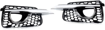 Mistlamp Grille Bezels - Voor Infiniti Q50 Base (2014-2017) - Chrome Trim
