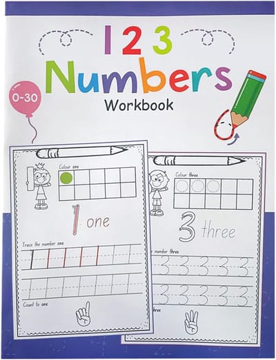 Alfabet Schrijven Oefenen - Handschrift Werkboek - Vroeg Leren - Dik Papier - 208 Cm