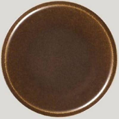 RAK EASE bord platte coupe - roest - ROEST d 24 cm