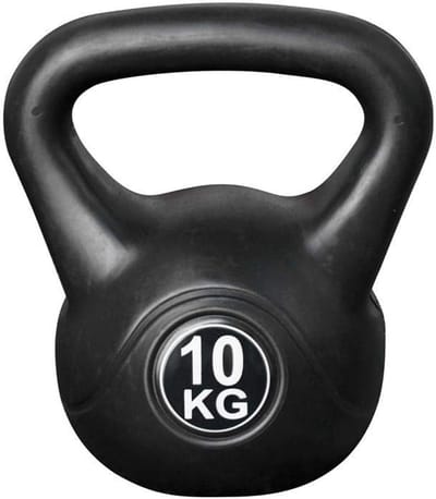 Kettlebell 10 kg voor Krachttraining, Fitness en CrossFit | Gietijzer Trainingsgewicht