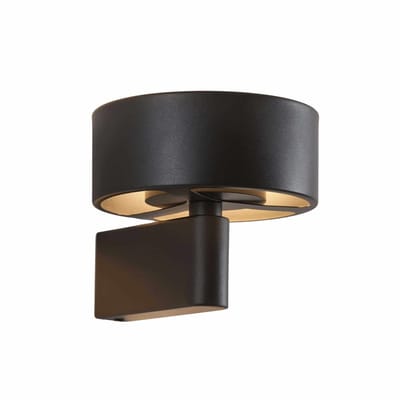 Kosilum - Prins - Wandlamp - Zwart - Metaal en acryl