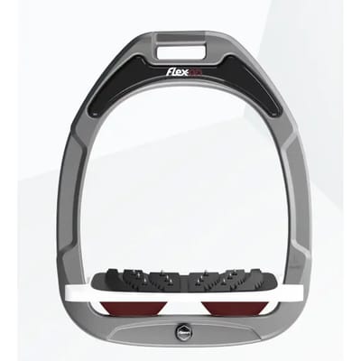 Ultra Grip Aluminium/ Wit/ Bordeaux steunen Flex-On Green Composite