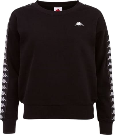 Kappa Janka Sweatshirt 310021-19-4006, Vrouwen, Zwart, Sweatshirt, maat: L