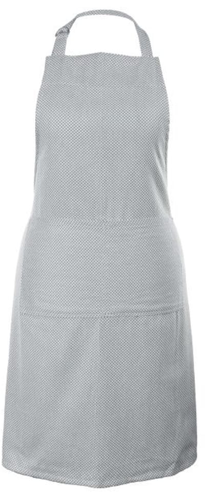 Tiseco - Schort DOBBY - geruit - 74x85 cm, blauw