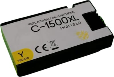 Inktplace Huismerk PGI-1500XL Inkt cartridge Yellow / Geel geschikt voor Canon