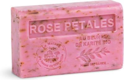 La maison du savon de Marseille. Handzeep Rose petals
