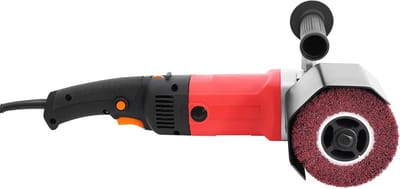 Metaaldraadtrekker - Metaal polijstmachine - Metaal bewerken - Krachtige 1580W motor - 42 cm - Rood zwart