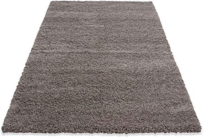 Hoogpolig vloerkleed Life - beige - 80x250 cm