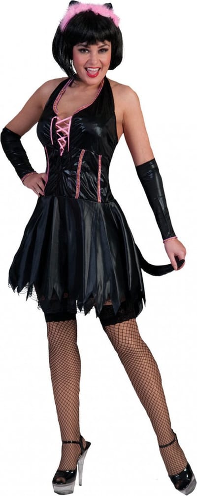 Verkleedkleding | Sexy Cat | Maat 34 - 36 | Volwassenen | Vrouwen | Carnavalskleding