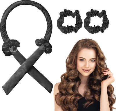 Hitteloze Krulstaaf Hoofdband - Haarrollers voor Natuurlijk Krullen zonder Hitte