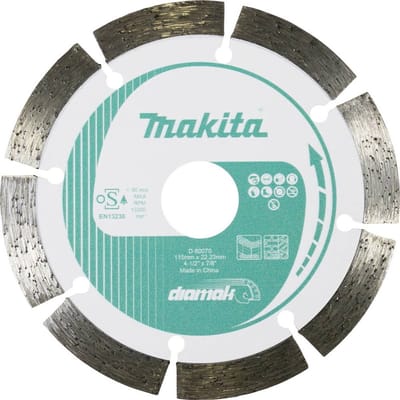Makita D-80070 Diamanten doorslijpschijf Diameter 115 mm Boordiameter 22.23 mm Beton, Baksteen, Kalkzandsteen 1 stuk(s)