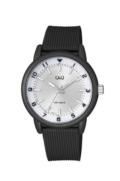 Q&Q-VR52J011-horloge-rubberband-zwart-10bar waterdicht