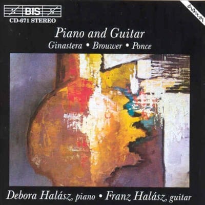 Débora Halász & Franz Halász - Piano And Guitar Sonata (CD)