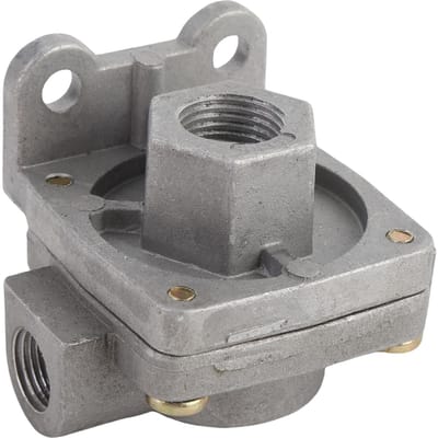 Soupape de décharge rapide 1 PSI Orifice 1 2in 3 8in Haute performance 229860 Remplacement pour BendixHaldex 229860 229860X 229860N gray