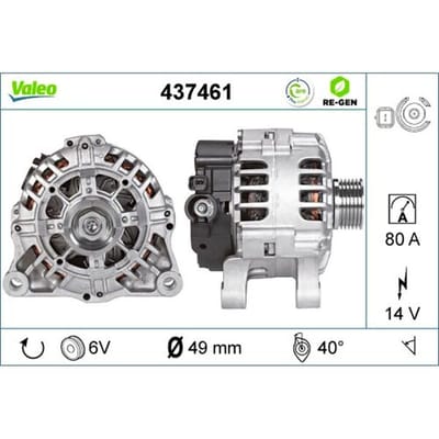Driefasige generator VALEO RE-GEN - AT VALEO 437461