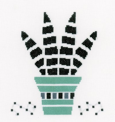 Vervaco - Telpakket kit - Vetplantje - PN-0164101 - Borduren - Borduurpakket - Borduurpakket volwassenen