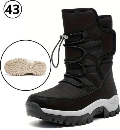 Nivard Snowboots - Sneeuwschoenen - Wintersport Sneeuwboots - Dames - Ski - Ski Gadgets - EU43 - Zwart