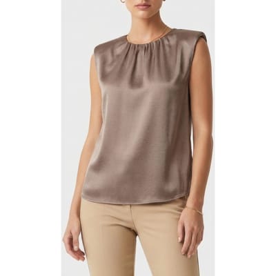 GUESS Marciano By  Joana Sl Top Natural Almond Size: 40 | Blouses Outlet | Dames | Bruin