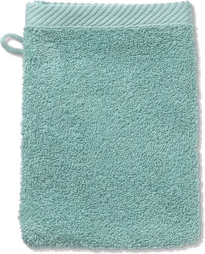 Washandje, Set van 3 Stuks, 15 x 21 cm, Mint Groen, Katoen - Kela | Ladessa