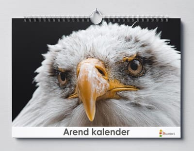 Huurdies - Verjaardagskalender - Arend- A4