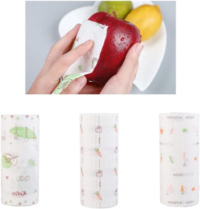 Keukenpapier Rol - Huishoudpapier Absorberend - Schoonmaken en Afdekken - Super Absorberend Papier - 23 x 10 x 10 cm