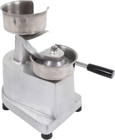 Hamburger Patty Maker - Burger Vormer - Barbecue Keuken - Inclusief Vetvrij Papier - 23.5 x 17 x 27 cm