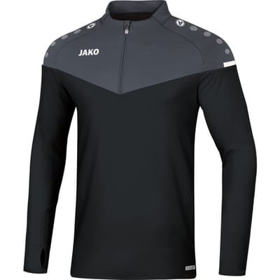 Jako - Zip top Champ 2.0 - Ziptop Champ 2.0 - M - Zwart