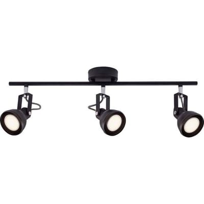 Nordlux Aslak 3-Spot 45740103 Plafondspot GU10 Zwart