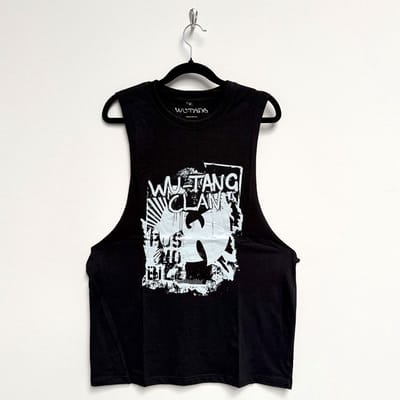 Wu-Tang Clan - Graffiti Tanktop - S - Zwart