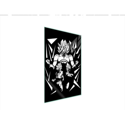 TMK ArtDeko Anime - Snijplank - Glas - 35x52 cm - Keukenbescherming