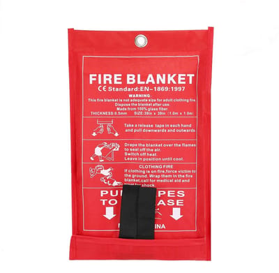 NTH products - Vlamvertragende Branddeken 1,5 x 1,5 m voor Thuisgebruik