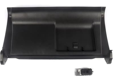 Blackline Glovebox - Zwart Handschoenenkastje Deurdeksel - Voor Audi A4 B7 (2001-2008) - Met Gesp - Auto Accessoires