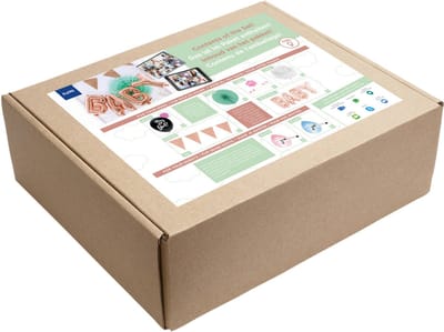 Folat - Feestpakket Online Gender Reveal Meisje