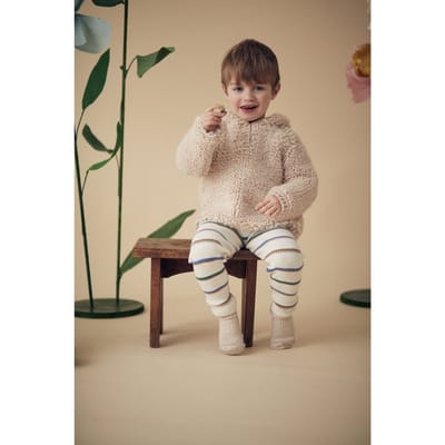 Louise Misha Jumper Duali Heather Cream Maat: 10Y | Truien Outlet | Unisex | Beige