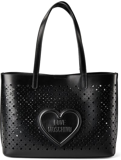 Love Moschino Basket Shopper Tas 34 cm - 9 L - black