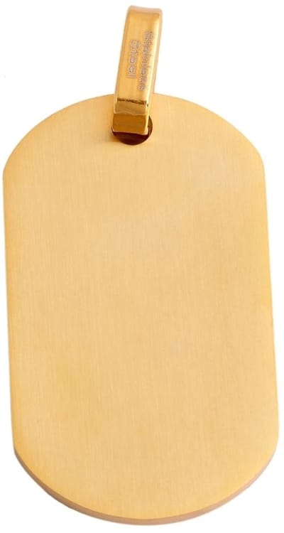 AKZENT Akzent unisex hanger van Edelstahl, geschikt voor gravure