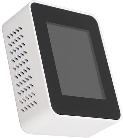 CO2-detector - Luchtkwaliteit meter - Binnenlucht controleren - Realtime meting - 1200 mAh batterij - Wit