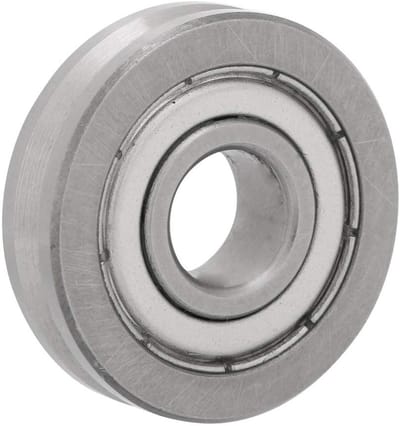 Dailygoods- V-groove lager 10x30x8mm - roestvrij staal - hoge precisie - schokbestendig - lange levensduur - corrosiebestendig