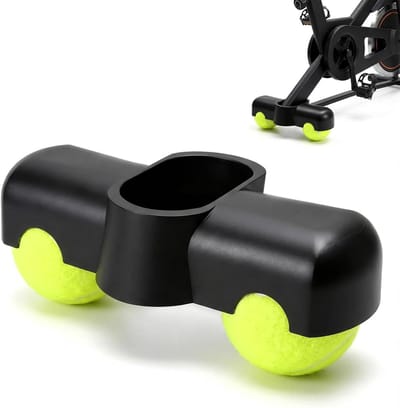 Rocker Plate Voeten voor Fietstrainers, Verstelbare Snap Rocker Voeten met Tennisballen Adapter voor Thuis Fitness en Intensieve Training Sessies