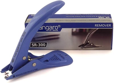 Stalen Ontnieter - Nietverwijderaar Krachtig - Snel Documenten Scheiden - Robuuste Metalen Constructie - 116 mm Lengte - Zwart