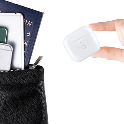 Oortelefoon Oplaadetui met Ingebouwde Batterij - Vervanging voor Draagbare Draadloze Oplader - Geschikt voor Bekabelde en Wireless Headsets - 620 mAh - Zwart.