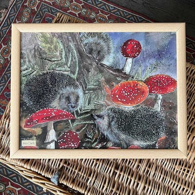Alex Clark Schootkussen Egel ~ Hedgehogs