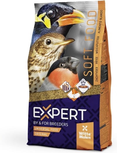 Witte Molen Expert universeelvoer original - Supplementen - Eivoer voor vogels - Vogelvoer - Blauwkroontje (Loricules galgulus)