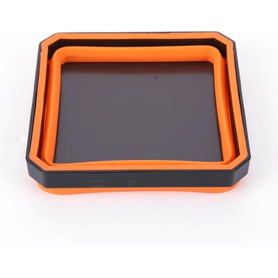 Opvouwbare Magnetische Schroefbakje Siliconen Schroefkom Gereedschapsonderdeel Opbergdoos Loodgieters Timmermannen Gereedschap Organizer Magnetische Bak