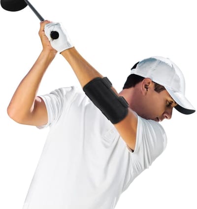 Dailygoody - Swing Trainer - Golf Training - Elbow Corrector - Geschikt voor volwassenen - Verbeter je swing - Inclusief Tik-tok geluid