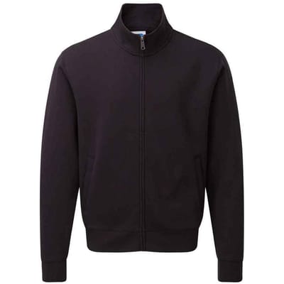 Russell Heren Authentiek Sweatjack (Zwart)